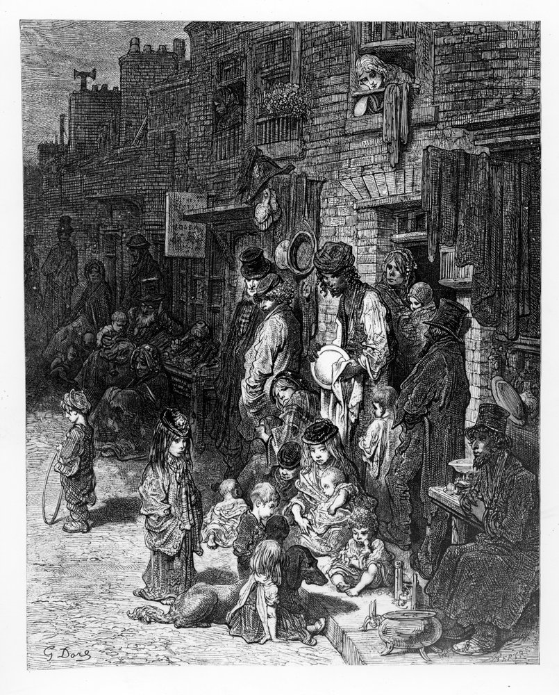 1872年、ウィリアムブランチャードジェロルドの「ロンドン、巡礼」から